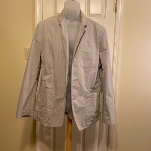 Calvin Klein - (Garment Wash) khaki summer sport jacket, Size: S